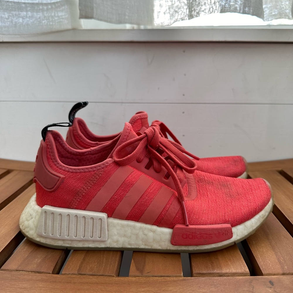 Red Adidas Women's NMD R1 Runner Nomad Trace